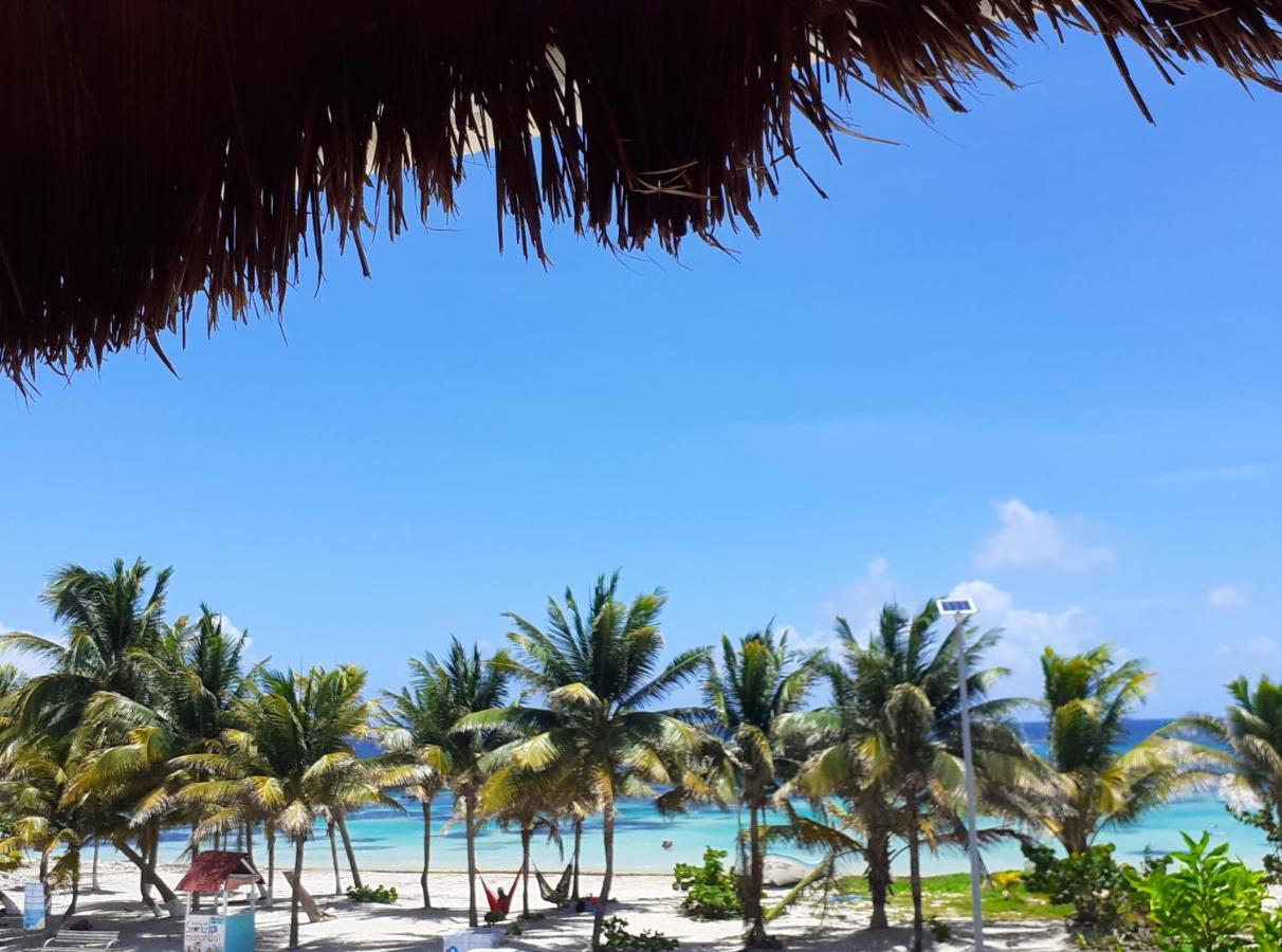 Palmeras De Mahahual Cabanas Esterno foto