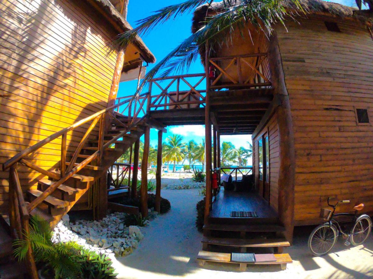 Palmeras De Mahahual Cabanas Esterno foto