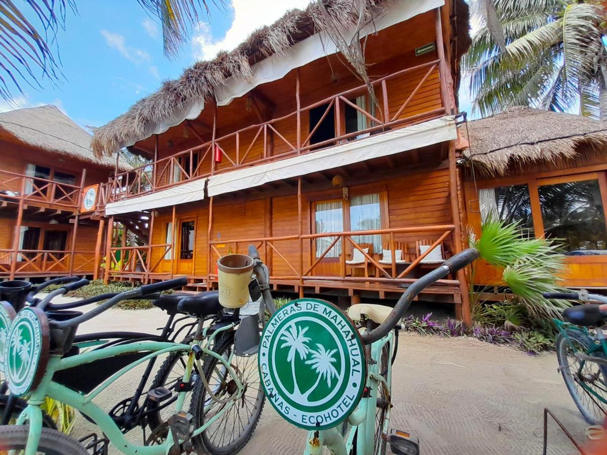 Palmeras De Mahahual Cabanas Esterno foto