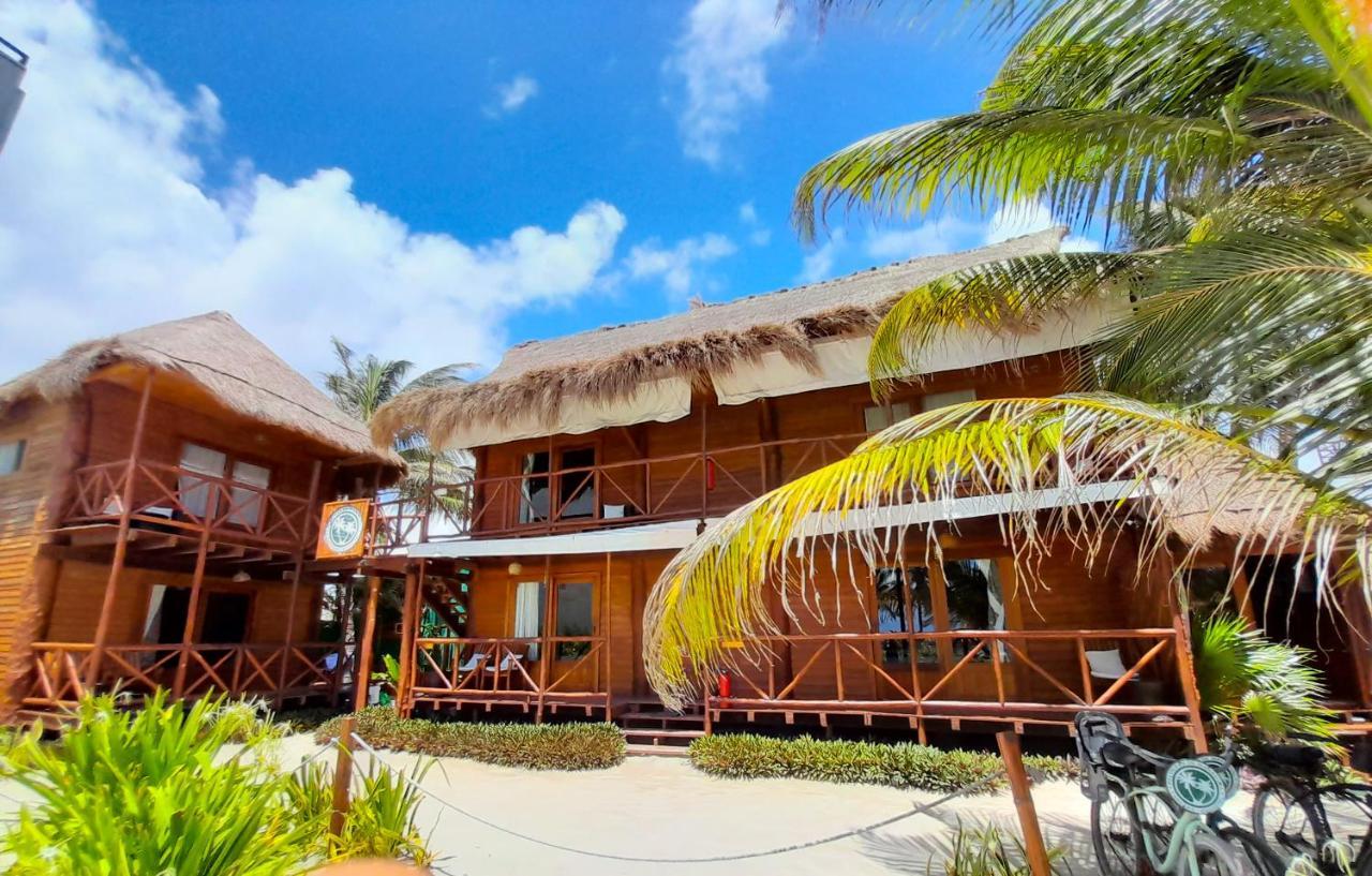 Palmeras De Mahahual Cabanas Esterno foto