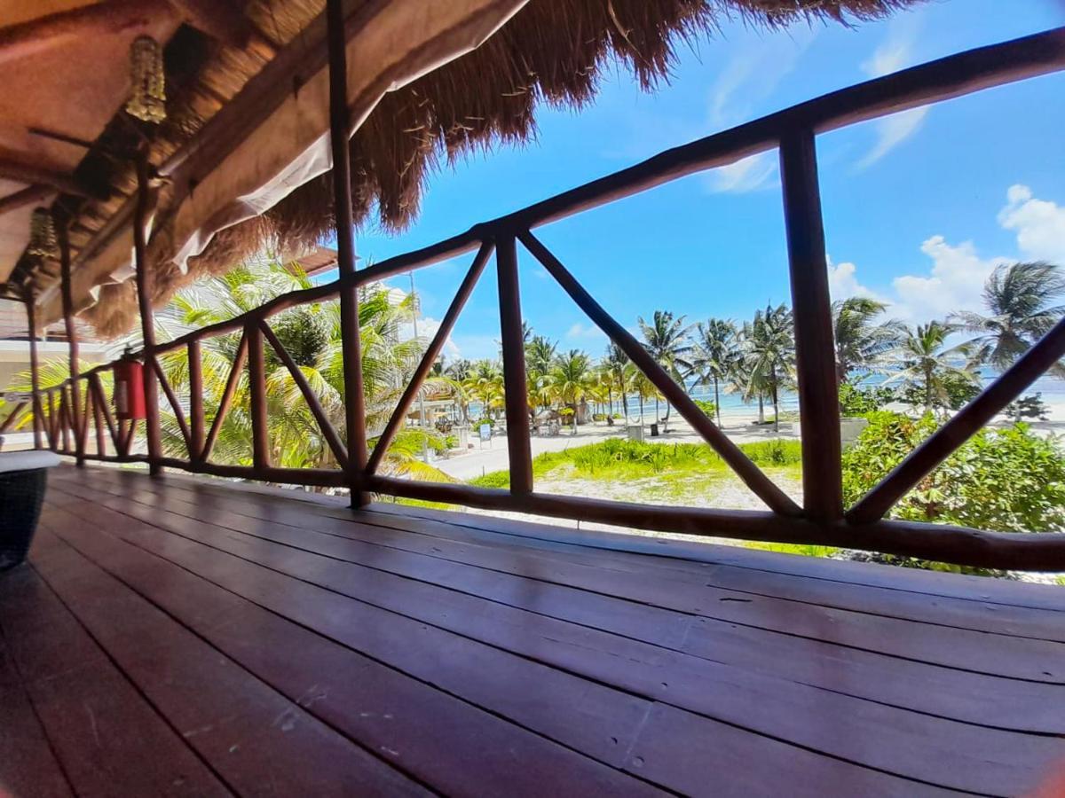Palmeras De Mahahual Cabanas Esterno foto