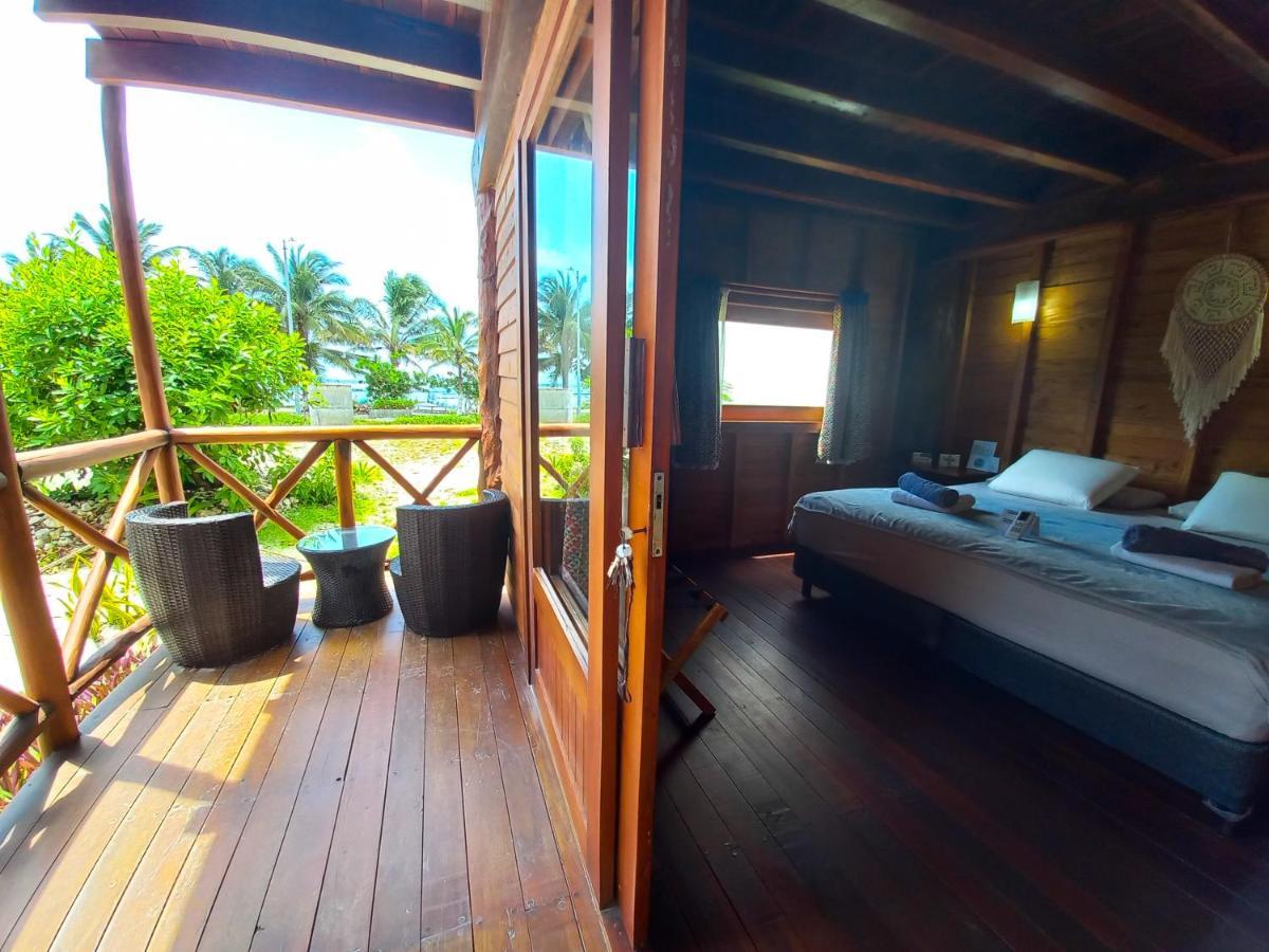 Palmeras De Mahahual Cabanas Esterno foto