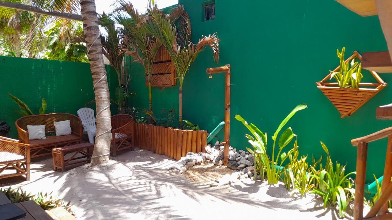 Palmeras De Mahahual Cabanas Esterno foto