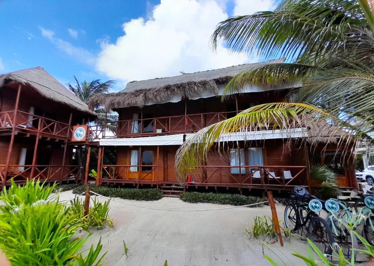 Palmeras De Mahahual Cabanas Esterno foto