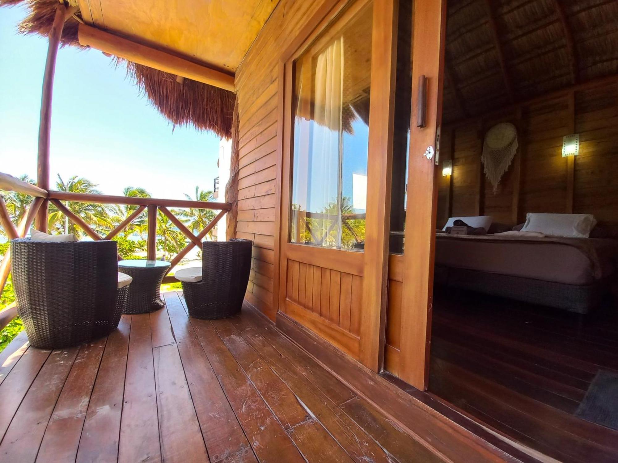 Palmeras De Mahahual Cabanas Camera foto