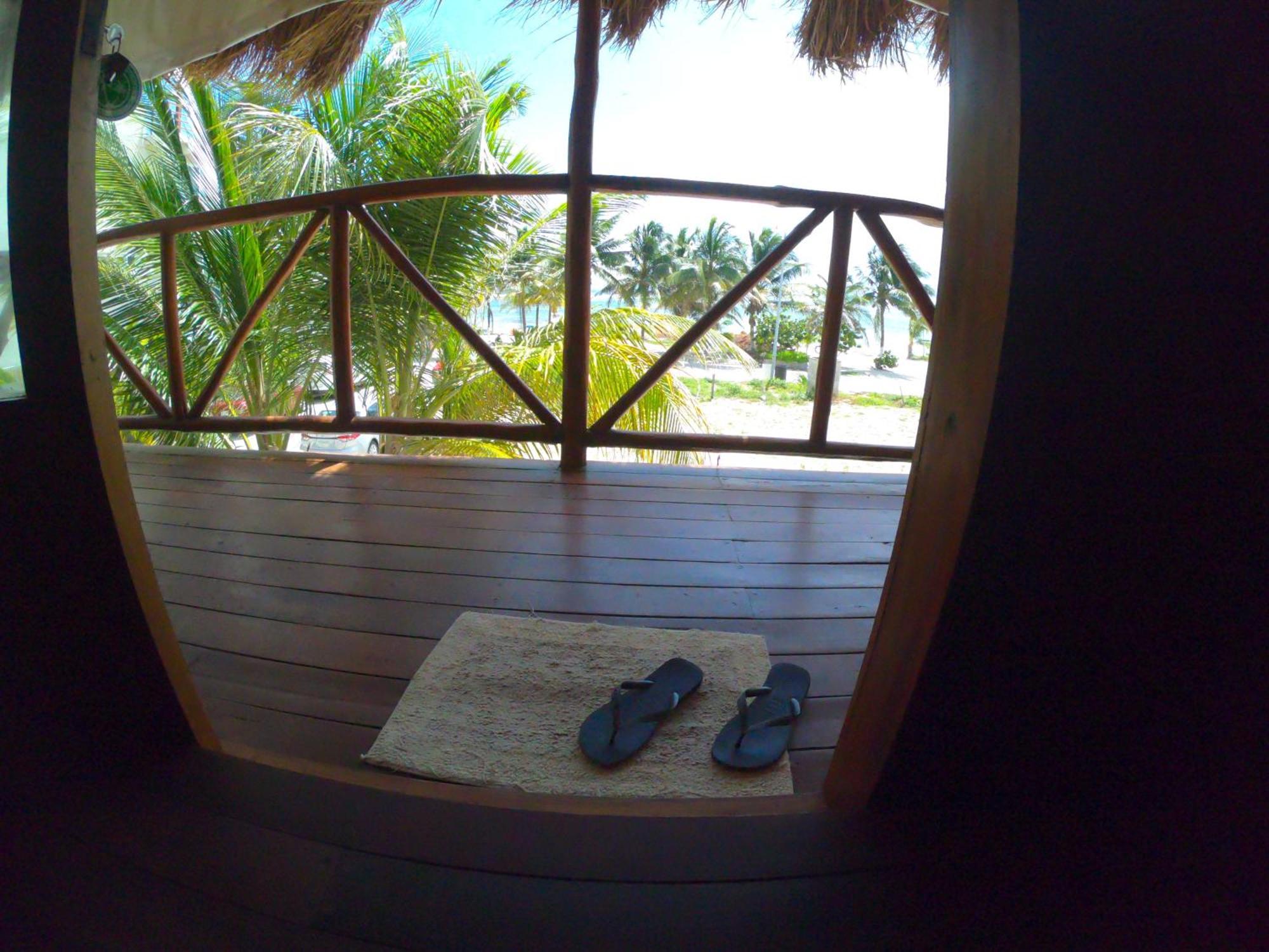 Palmeras De Mahahual Cabanas Camera foto
