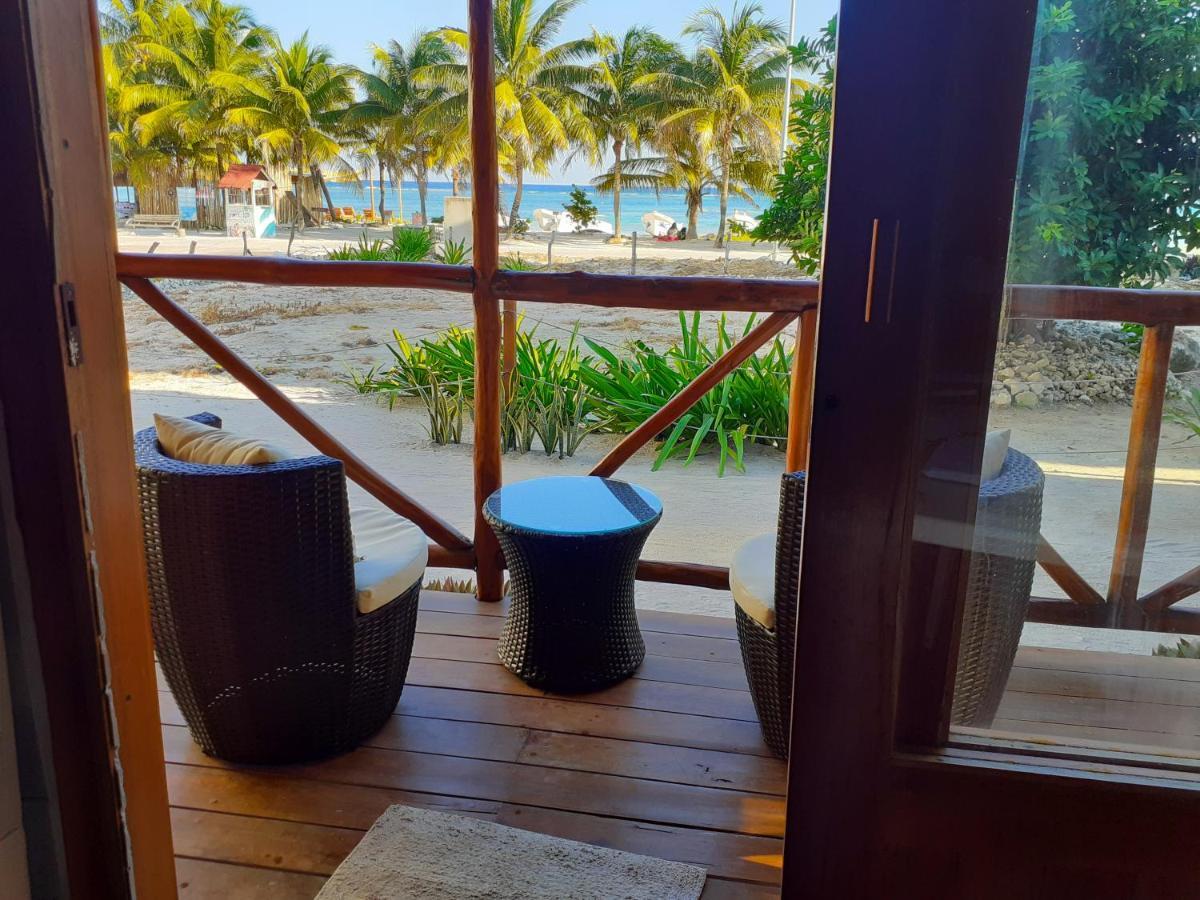 Palmeras De Mahahual Cabanas Esterno foto